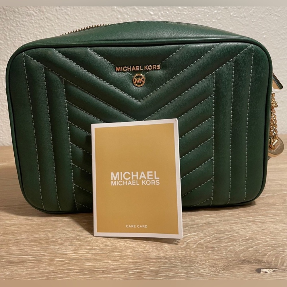 Michael Kors Quilted Leather Camera Bag (Purse)